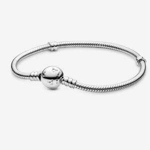 Pandora Disney Moments Sparkling Mickey Mouse & Snake Chain Bracelet